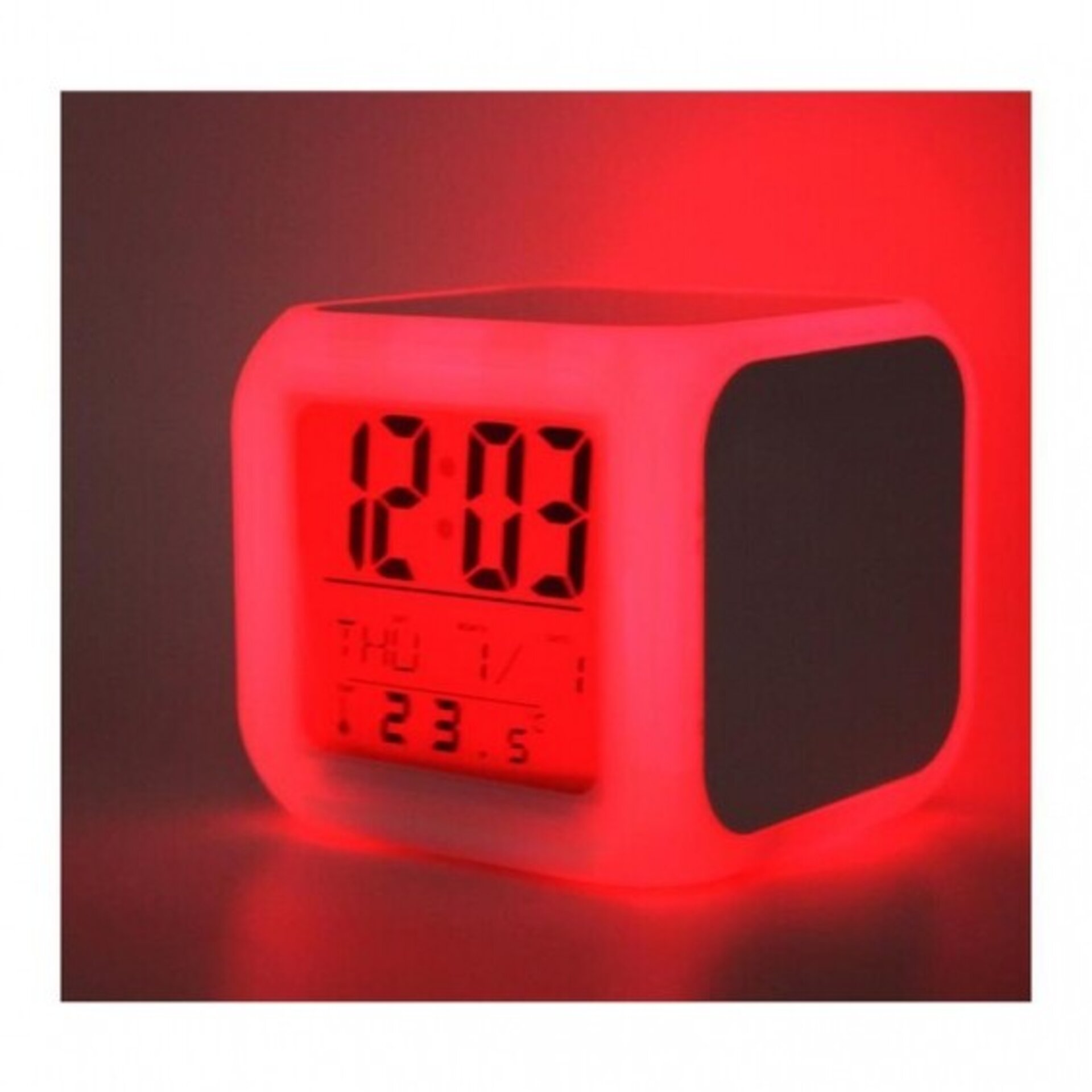 RELOJ DESPERTADOR CON  LED - 3